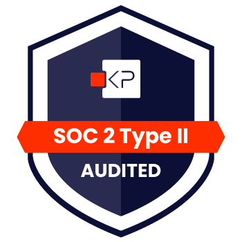 SOC 2 Type II audited by KirkpatrickPrice